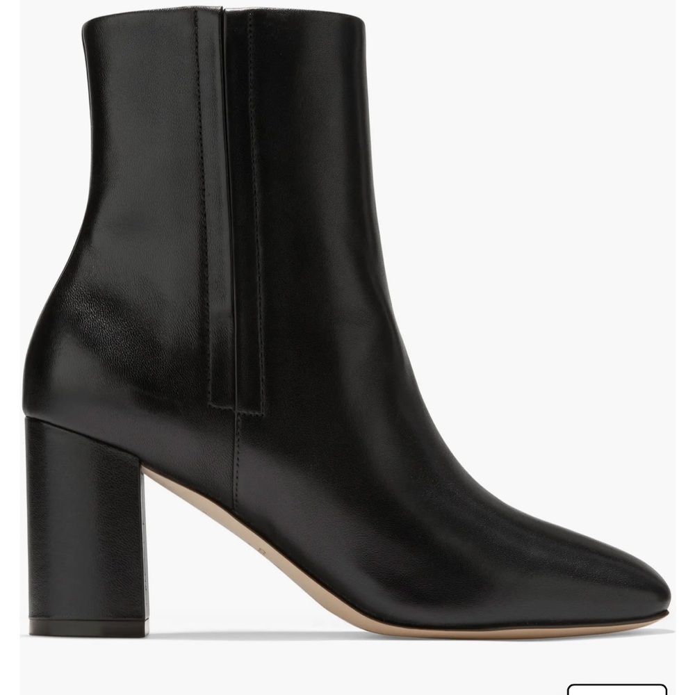 Cole Haan square toe black bootie size 8.5